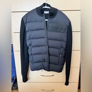 Moncler Cardigan Padded Zip-Up - Size M